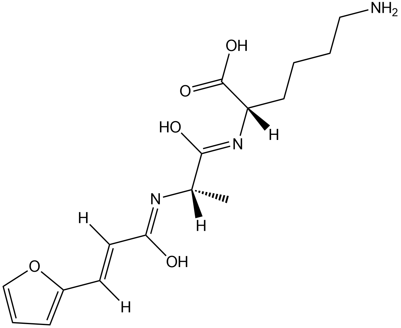 FA-Ala-Lys-OH Chemical Structure