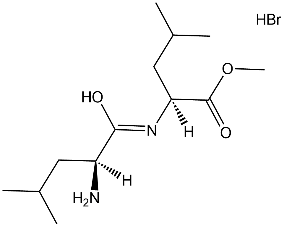H-Leu-Leu-OMe . HBr Chemical Structure