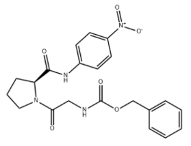 Z-Gly-Pro-pNA Chemical Structure