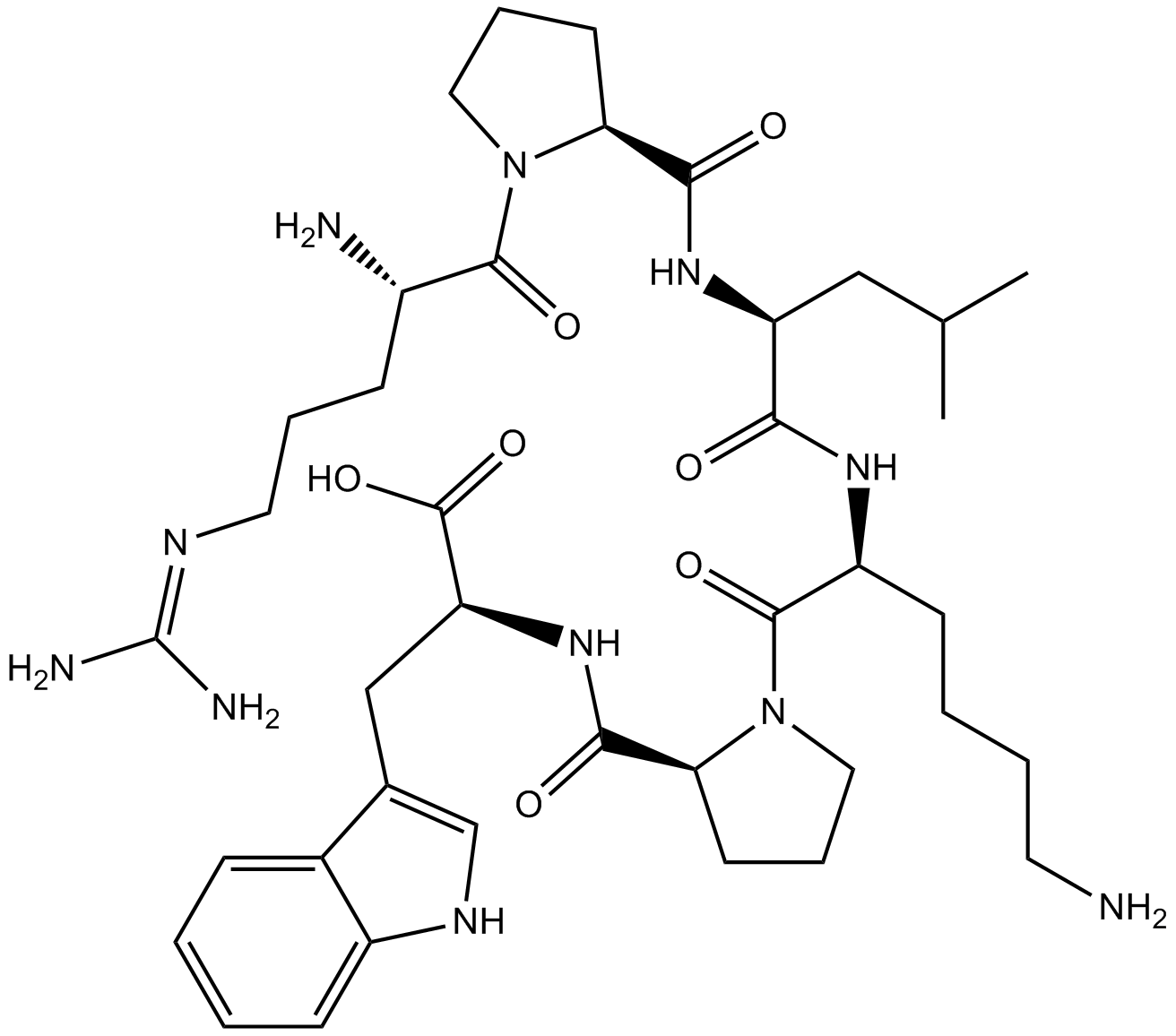 Novokinin Chemical Structure