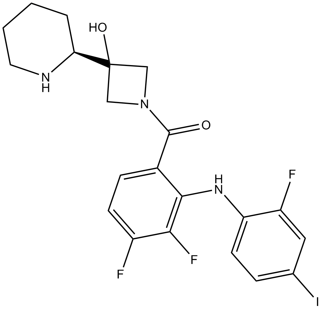 Cobimetinib Chemical Structure