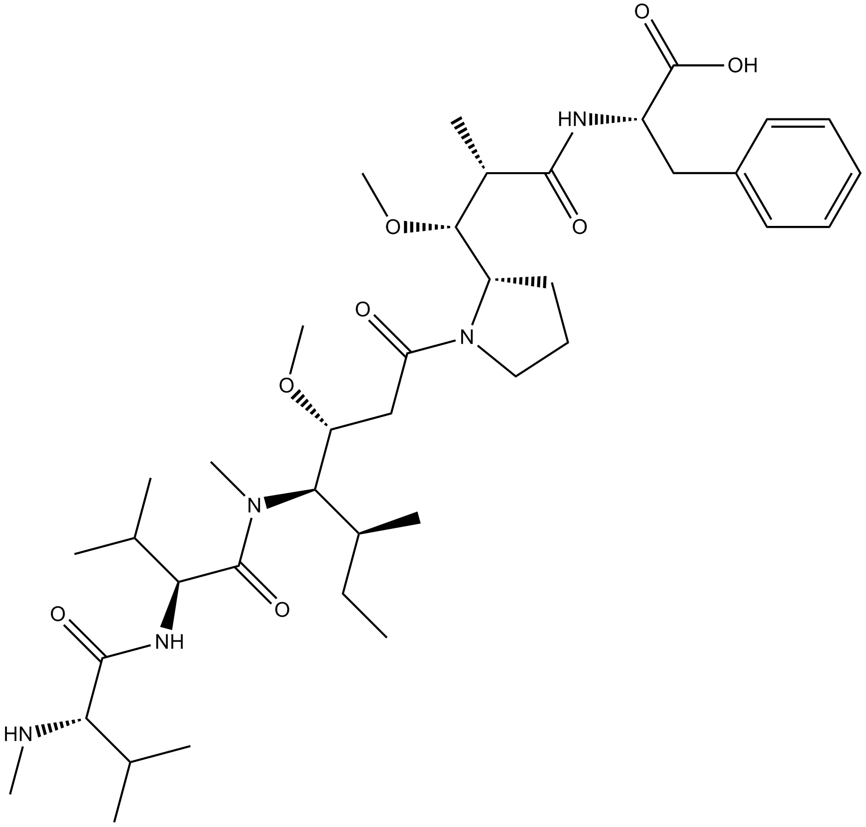 MMAF Chemical Structure