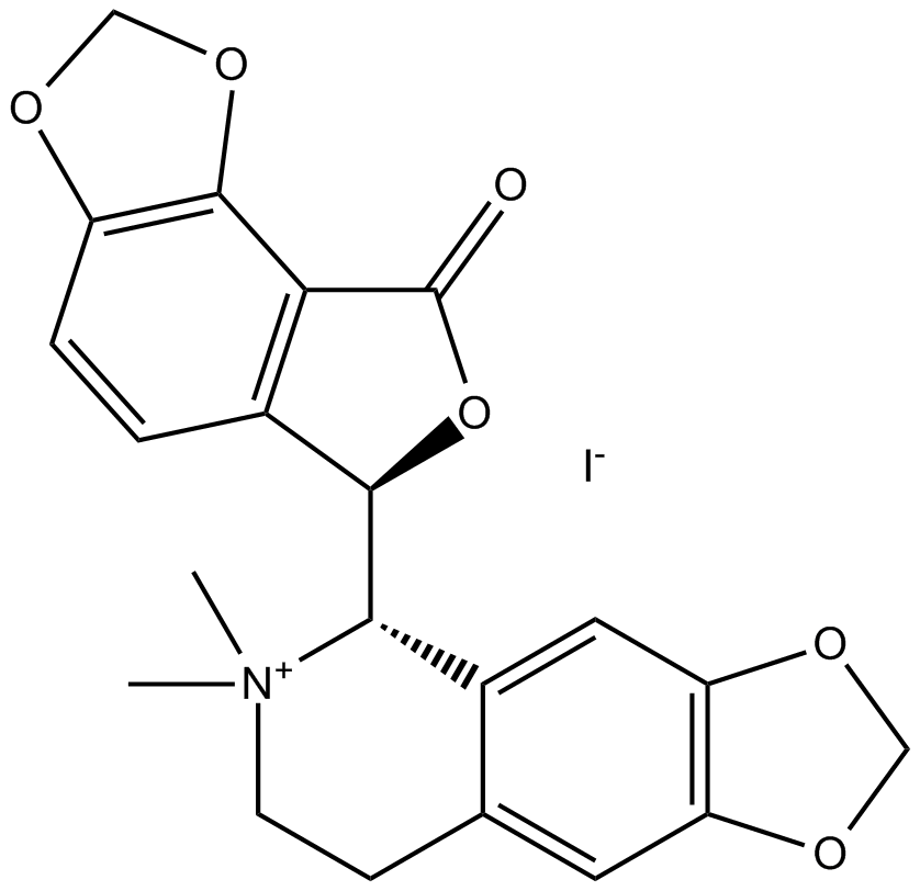 (-)-Bicuculline methiodide Chemical Structure