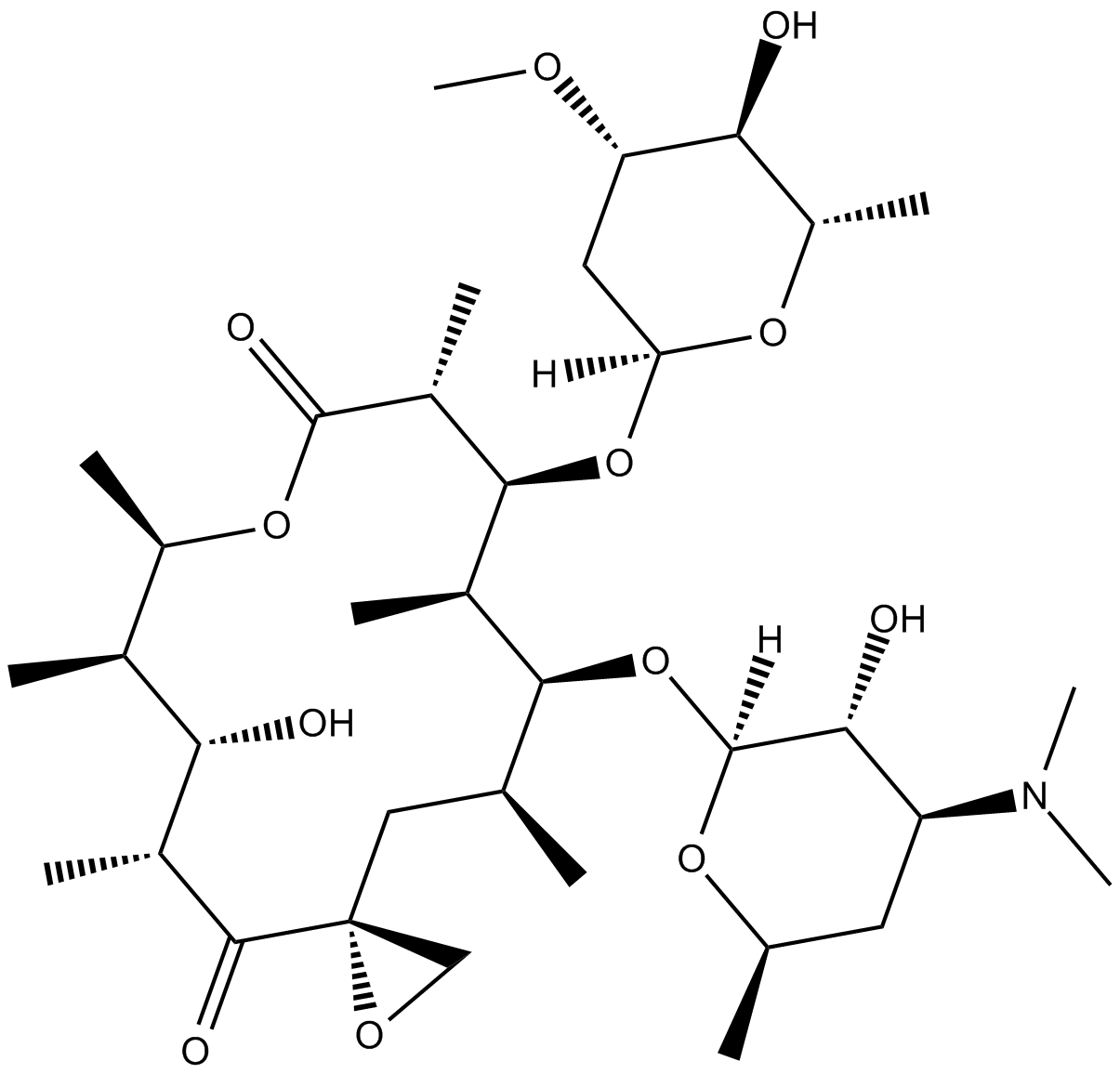 Oleandomycin Chemical Structure