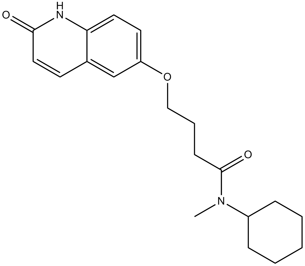 Cilostamide Chemical Structure