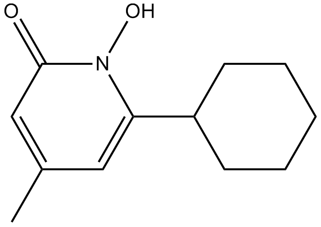 Ciclopirox Chemical Structure