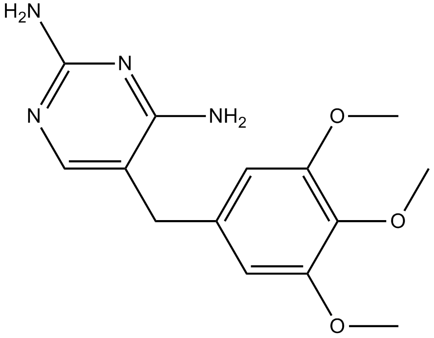 Trimethoprim Chemical Structure