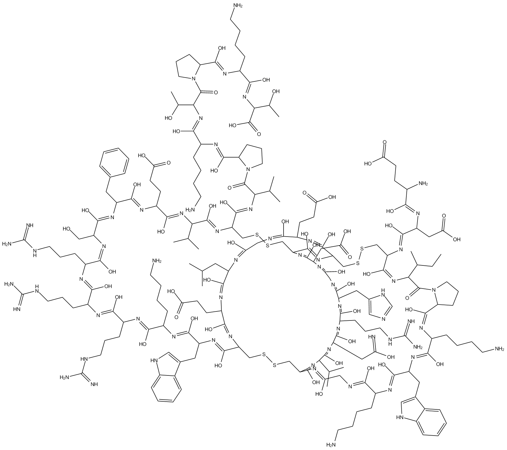 Psalmotoxin 1 Chemical Structure