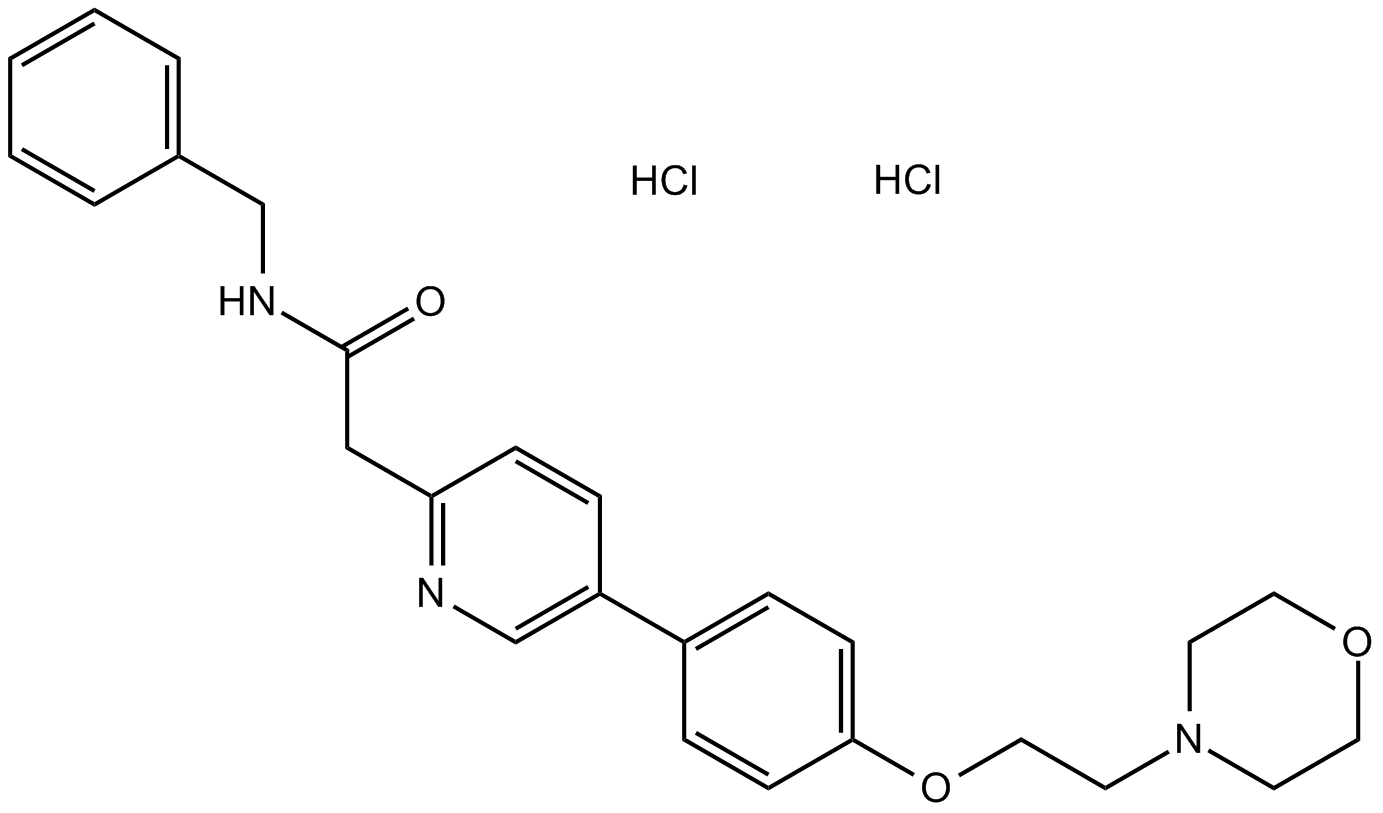 KX2-391 dihydrochloride Chemical Structure