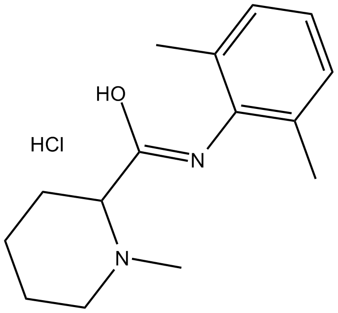 Mepivacaine HCl Chemical Structure