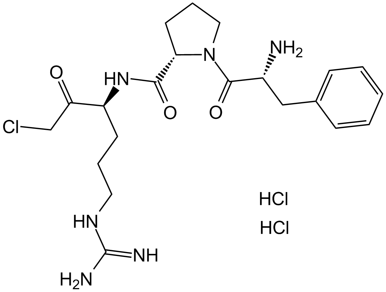 PPACK Dihydrochloride Chemical Structure