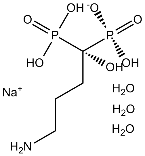 Alendronate sodium hydrate Chemical Structure