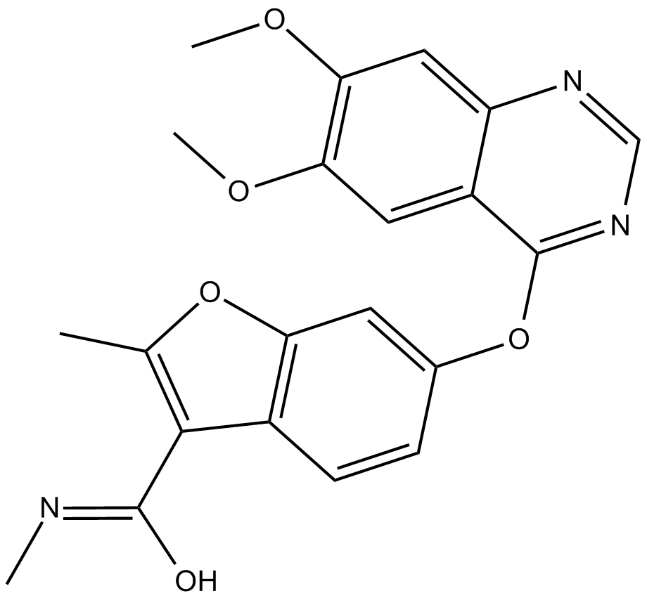 Fruquintinib(HMPL-013) Chemical Structure