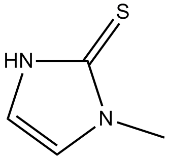 Methimazole Chemical Structure
