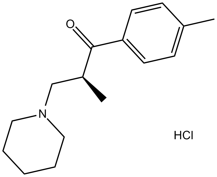 Tolperisone HCl Chemical Structure