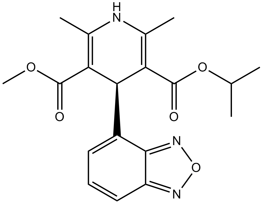 Isradipine (Dynacirc) Chemical Structure