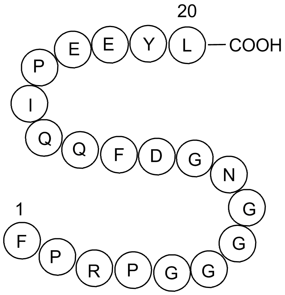Bivalirudin Trifluoroacetate Chemical Structure
