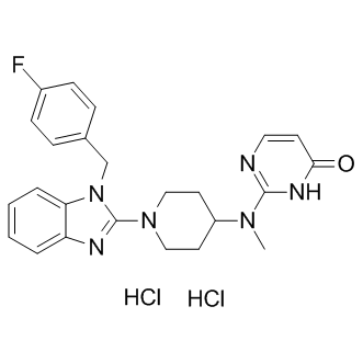 Mizolastine dihydrochloride Chemical Structure