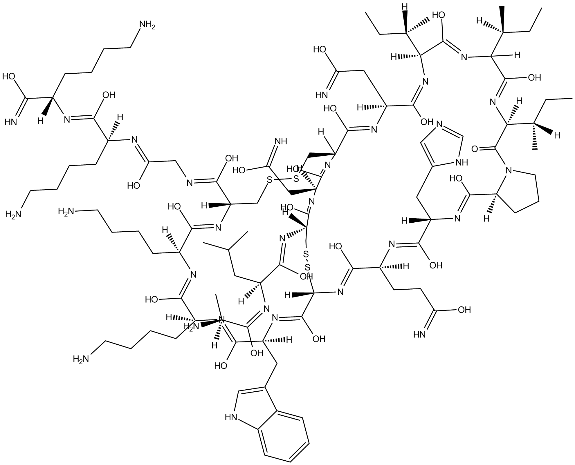Tertiapin-Q Chemical Structure
