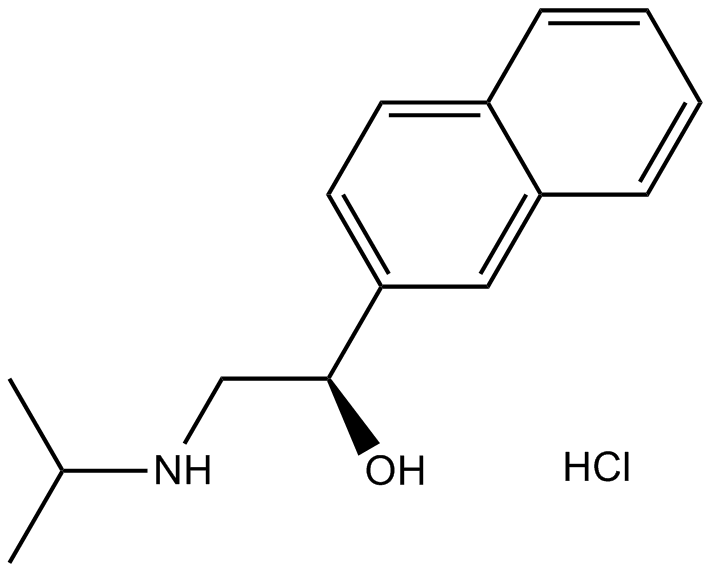 Pronethalol hydrochloride Chemical Structure