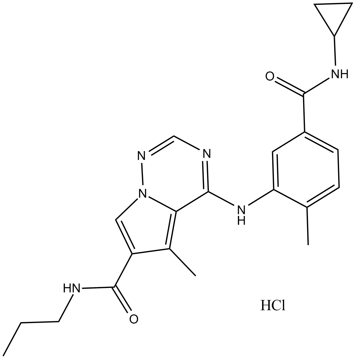 BMS-582949 hydrochloride Chemical Structure