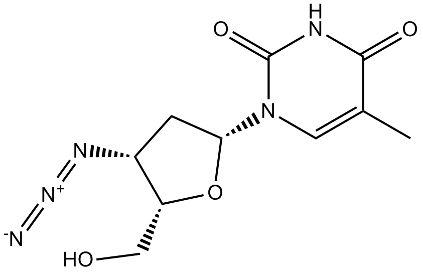 Zidovudine Chemical Structure