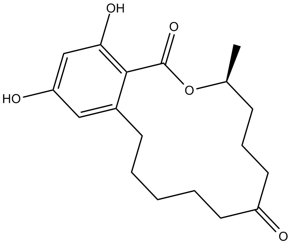 Zearalanone Chemical Structure