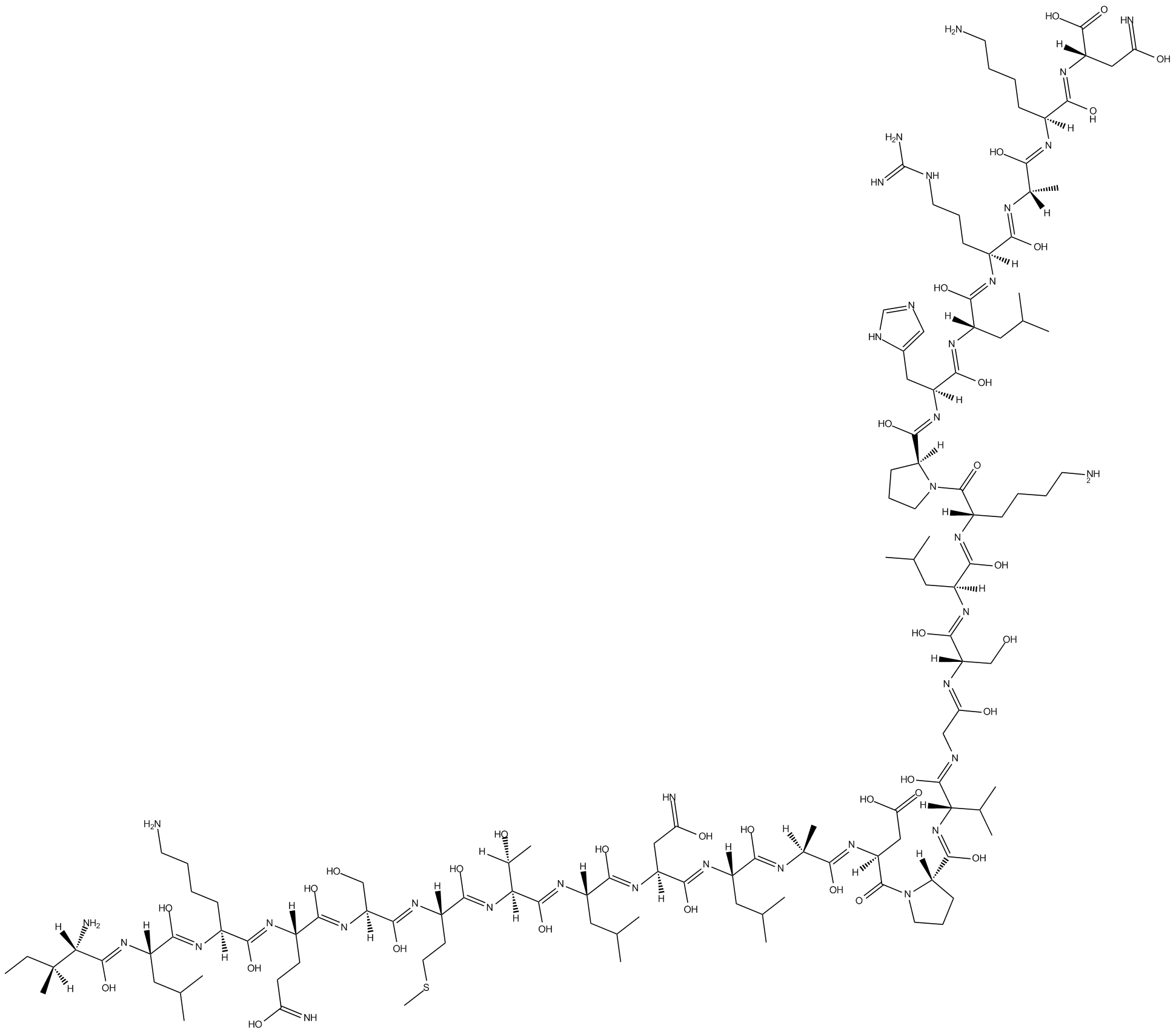 c-JUN peptide Chemical Structure