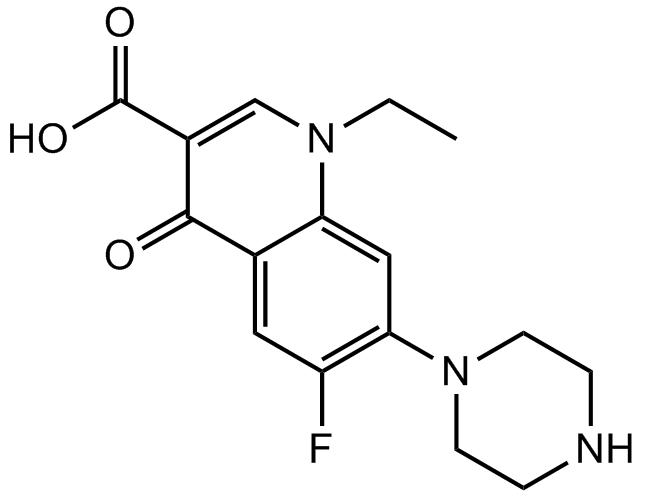 Norfloxacin Chemical Structure