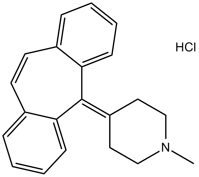 Cyproheptadine hydrochloride Chemical Structure
