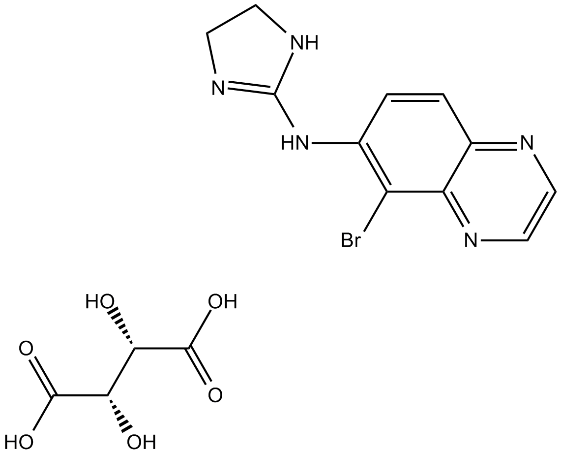 Brimonidine Tartrate Chemical Structure
