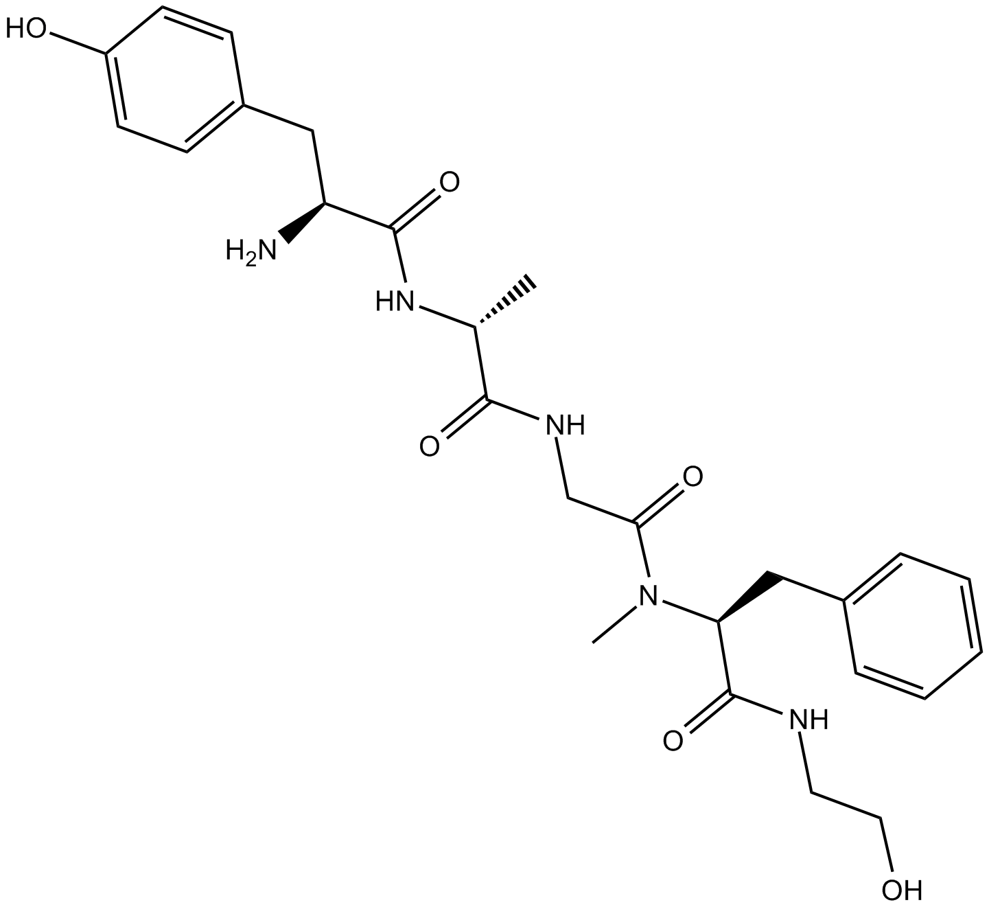 DAMGO Chemical Structure