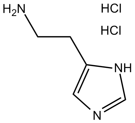 Histamine 2HCl Chemical Structure