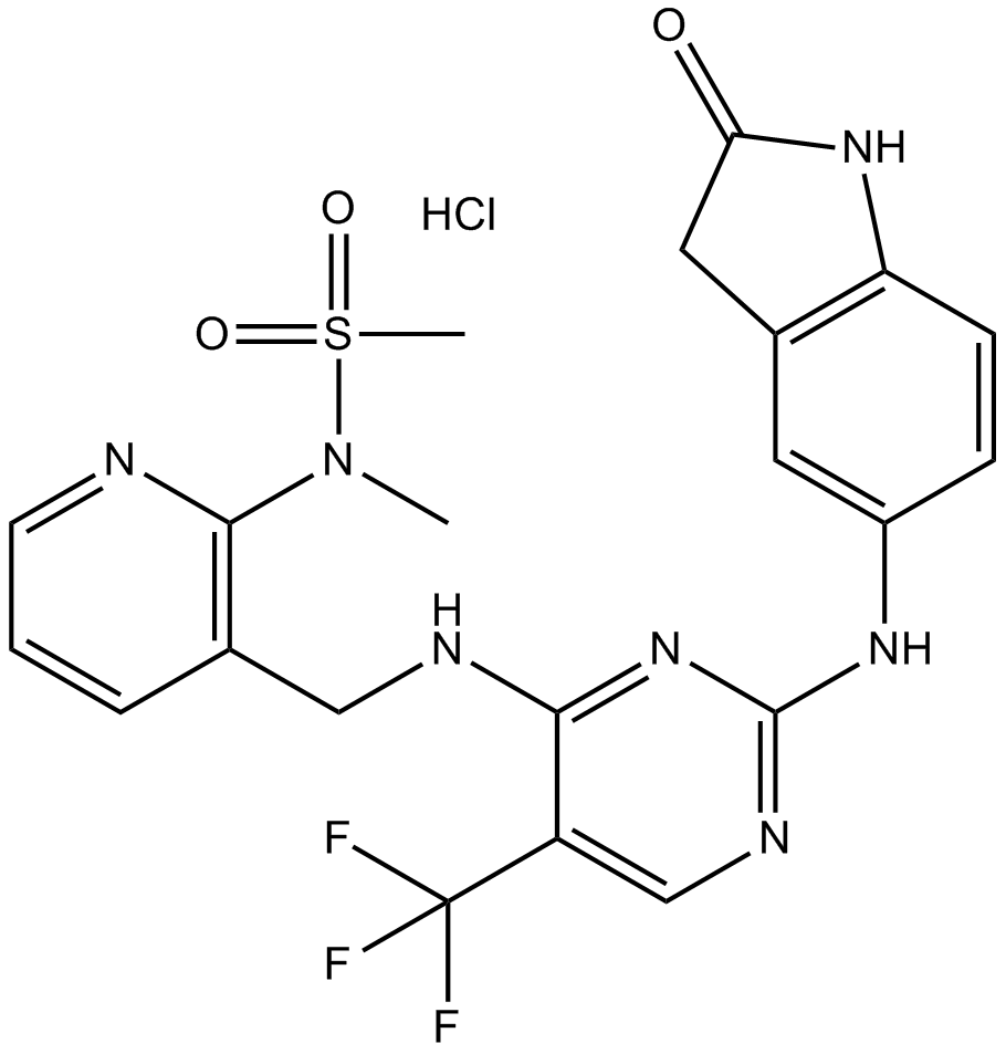 PF-562271 HCl Chemical Structure