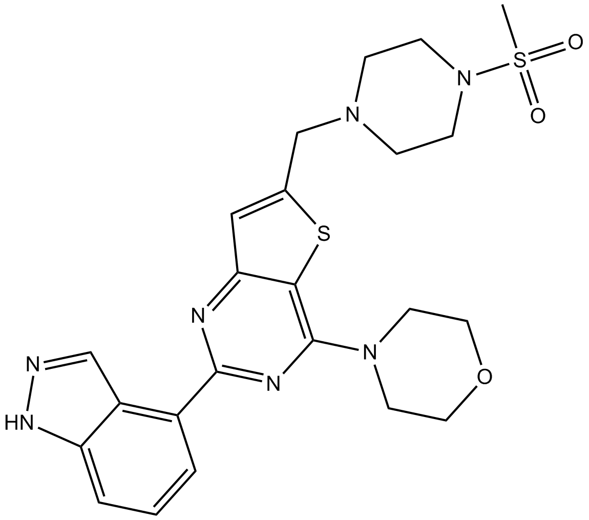 GDC-0941 Chemical Structure