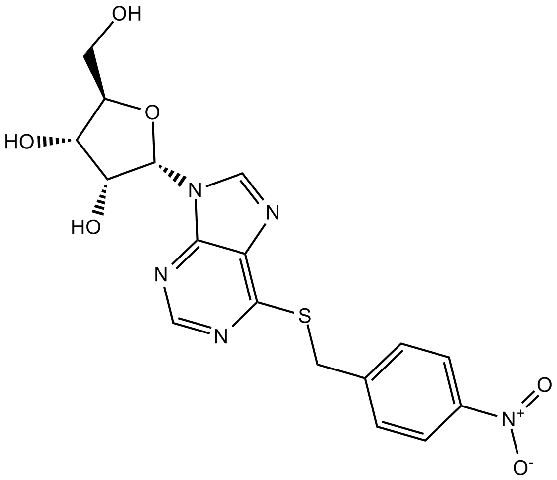 Nitrobenzylthioinosine (NBMPR) Chemical Structure