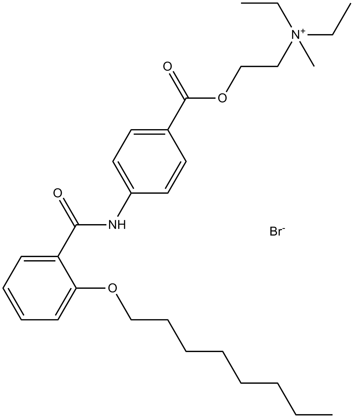 Otilonium Bromide Chemical Structure