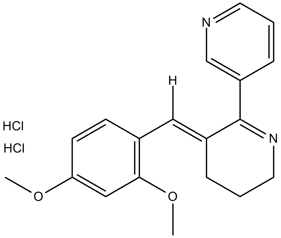 GTS 21 dihydrochloride Chemical Structure