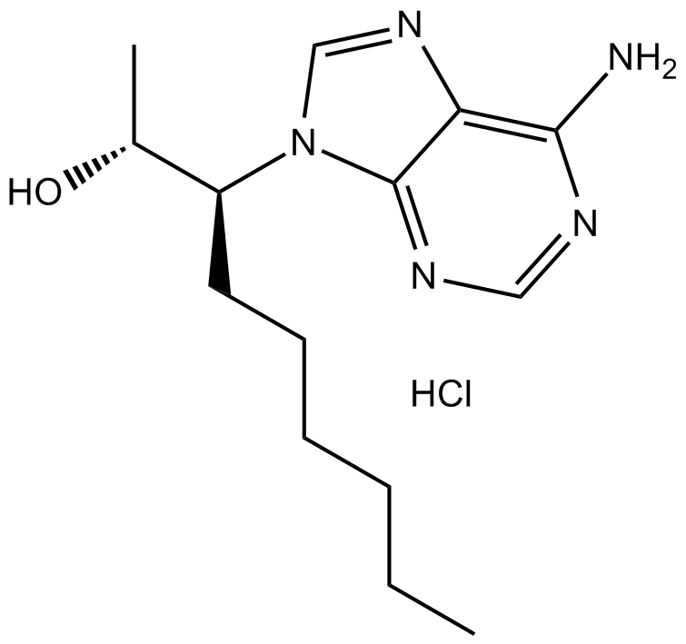 EHNA hydrochloride Chemical Structure