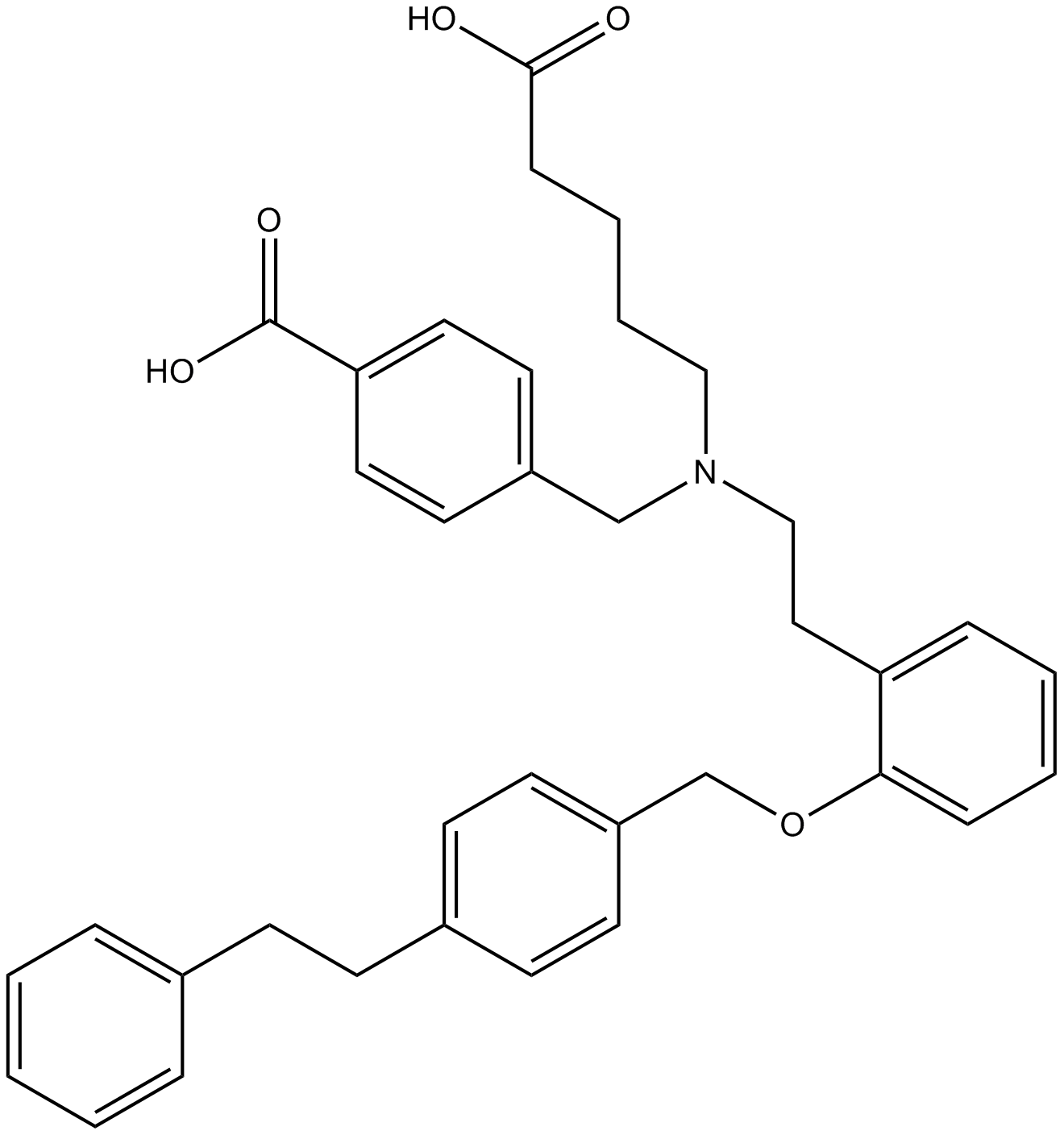 Cinaciguat Chemical Structure