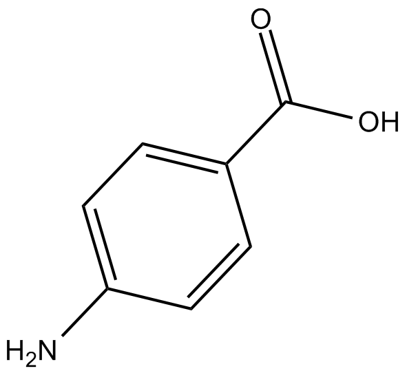 4-Aminobenzoic acid Chemical Structure