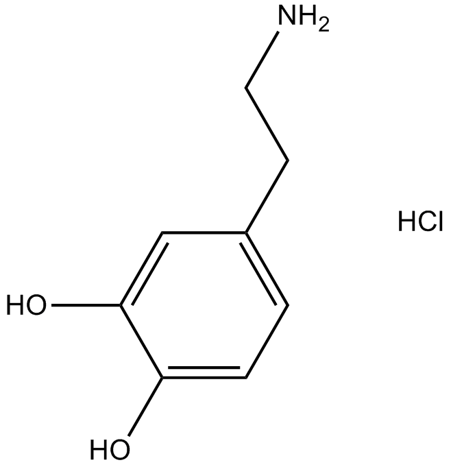 Dopamine HCl Chemical Structure