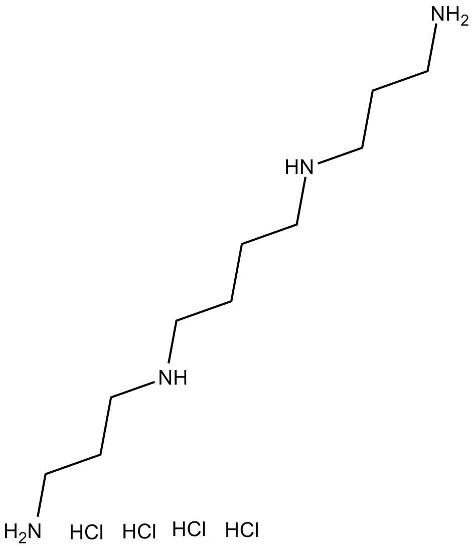 Spermine tetrahydrochloride Chemical Structure