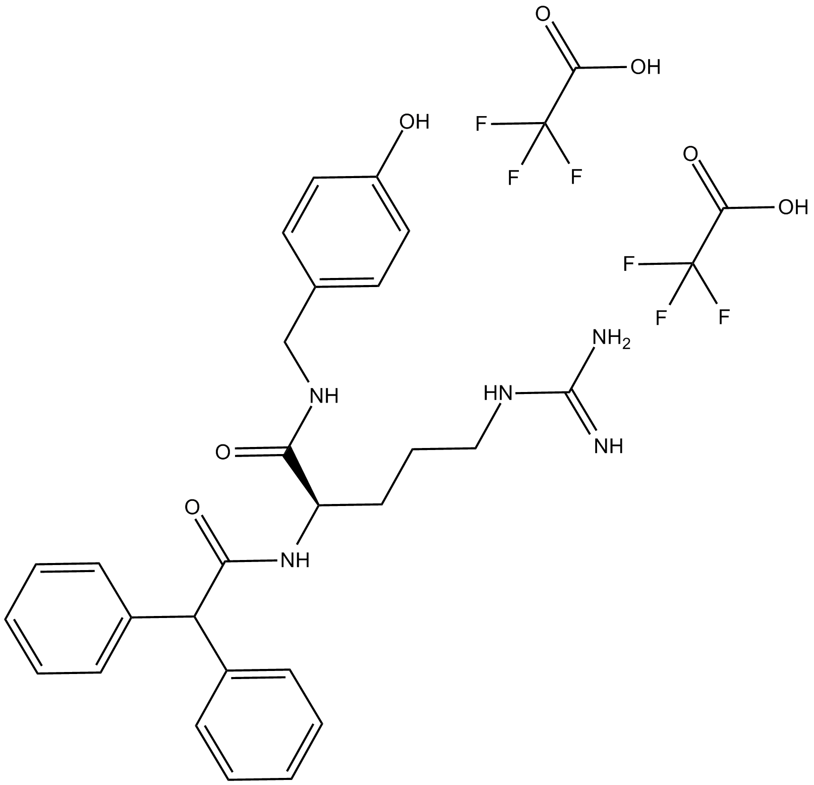 BIBP 3226 trifluoroacetate Chemical Structure