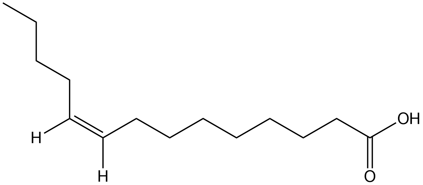 Myristoleic Acid Chemical Structure