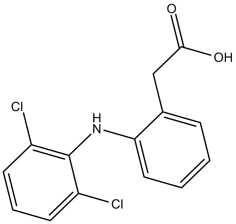 Diclofenac Chemical Structure