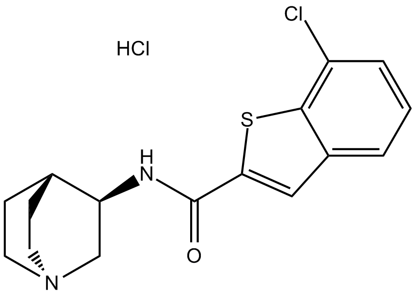 EVP-6124 hydrochloride Chemical Structure