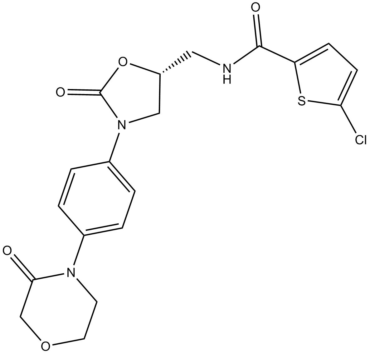 5-R-Rivaroxaban Chemical Structure