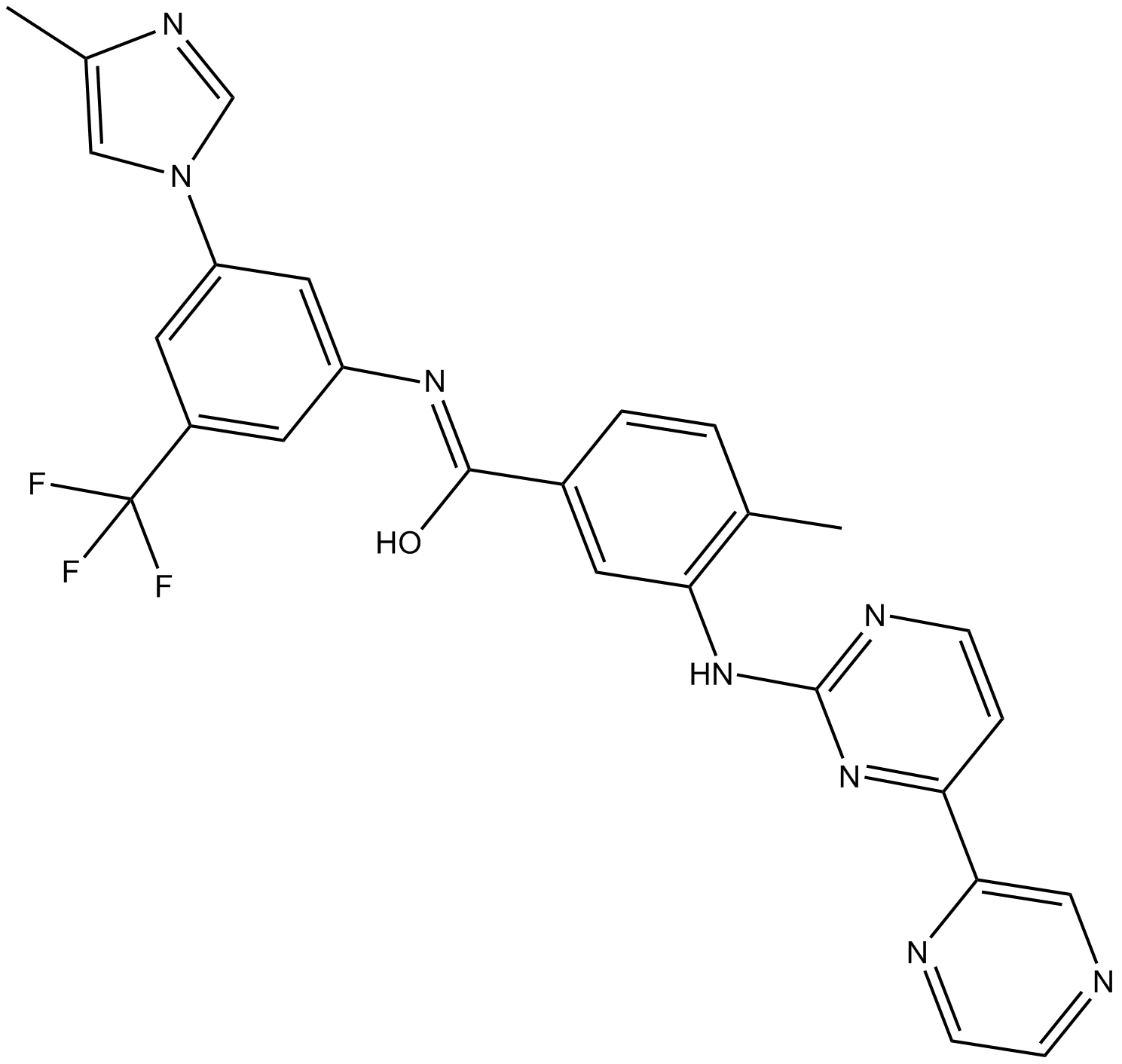 Radotinib(IY-5511) Chemical Structure
