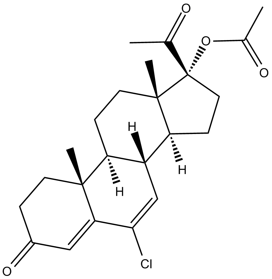 Chlormadinone acetate Chemical Structure